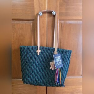 NWT Consuela CARLITO WOVEN TOTE